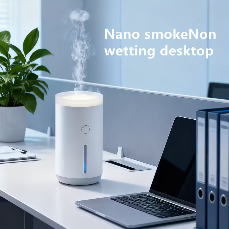 Jellyfish Mist Humidifier – USB Powered, Quiet Operation with Auto Shut-Off & Water Protection