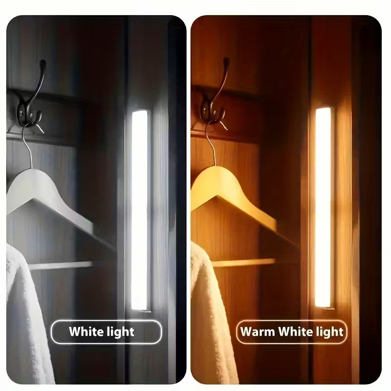Rechargeable LED Cabinet Light with Motion Sensor – Slim, Wireless & Easy Install