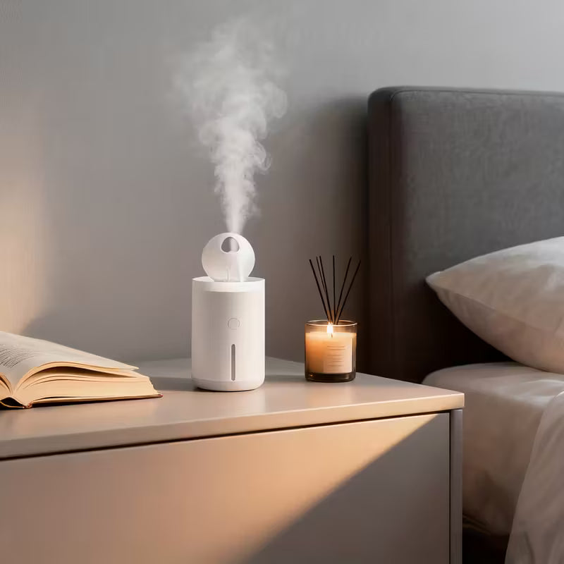 Jellyfish Mist Humidifier – USB Powered, Quiet Operation with Auto Shut-Off & Water Protection