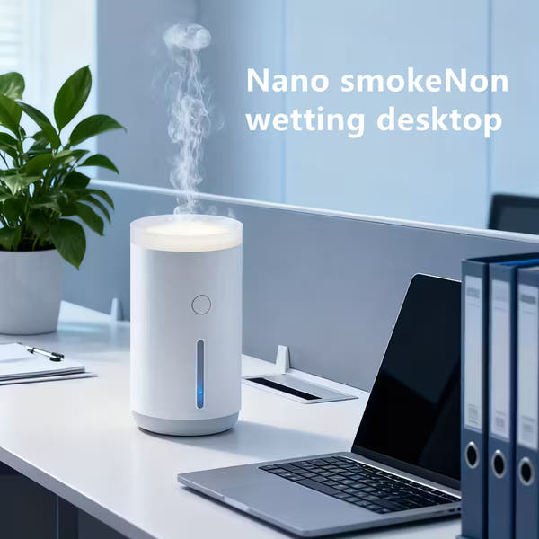 Jellyfish Mist Humidifier – USB Powered, Quiet Operation with Auto Shut-Off & Water Protection