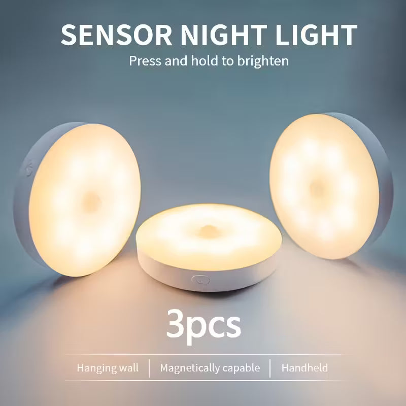 Motion Sensor Cabinet Light – Wireless, USB Rechargeable & Easy Install