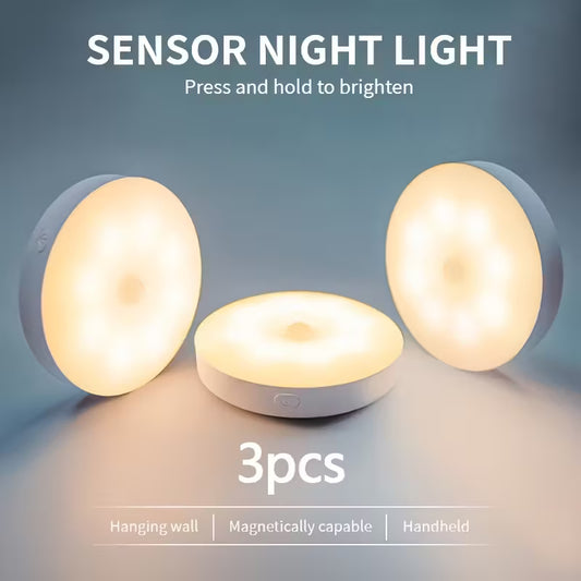 Motion Sensor Cabinet Light – Wireless, USB Rechargeable & Easy Install