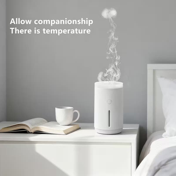 Jellyfish Mist Humidifier – USB Powered, Quiet Operation with Auto Shut-Off & Water Protection