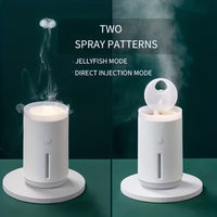 Jellyfish Mist Humidifier – USB Powered, Quiet Operation with Auto Shut-Off & Water Protection