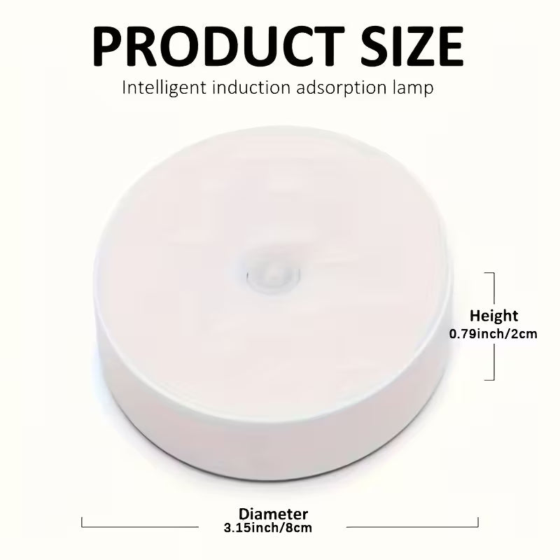Motion Sensor Cabinet Light – Wireless, USB Rechargeable & Easy Install