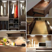 Rechargeable LED Cabinet Light with Motion Sensor – Slim, Wireless & Easy Install