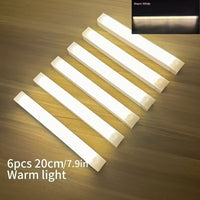Rechargeable LED Cabinet Light with Motion Sensor – Slim, Wireless & Easy Install