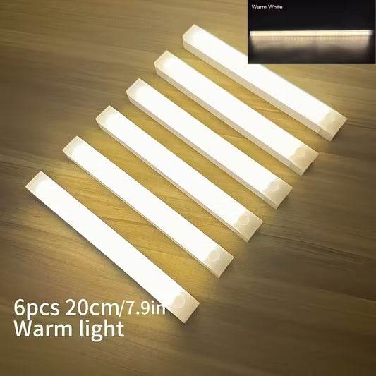 Rechargeable LED Cabinet Light with Motion Sensor – Slim, Wireless & Easy Install